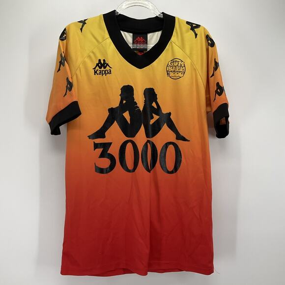 Kappa Gumball 3000 Jersey 21 Small Carrera Hot Wheels Logo Gradient Rally Shirt - Picture 1 of 13
